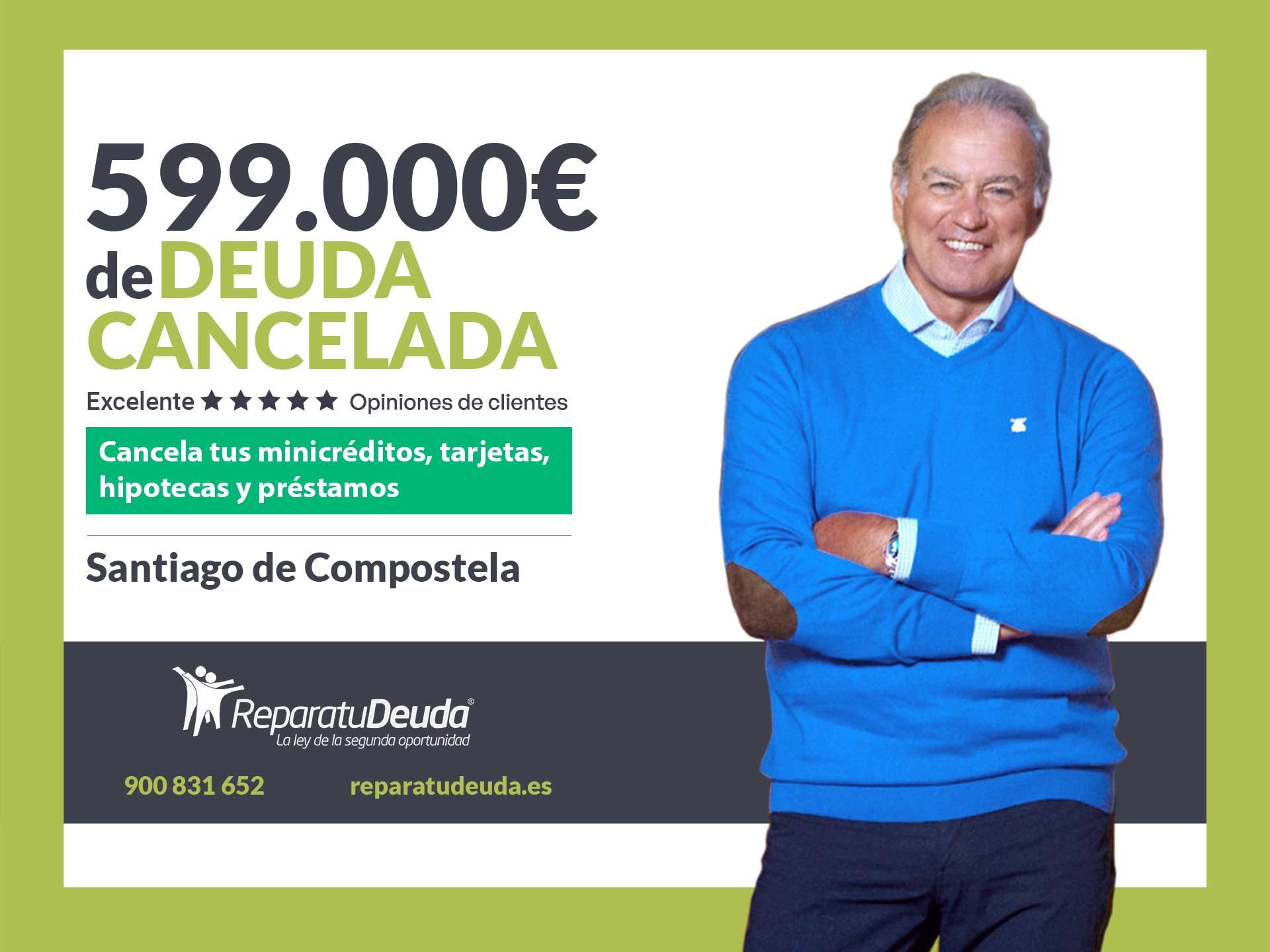 Fotografia Repara tu Deuda Abogados cancela 599.000€ en Santiago (A
