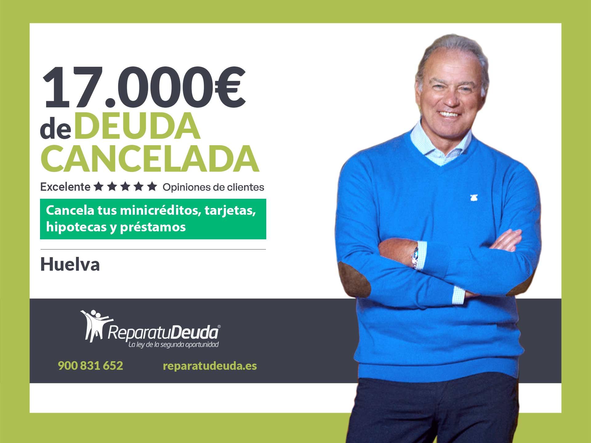 Fotografia Repara tu Deuda Abogados cancela 17.000€ en Huelva