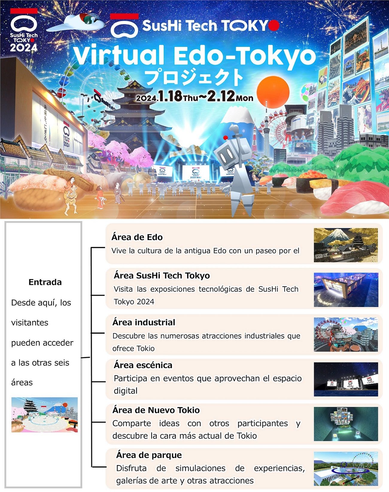El Gobierno Metropolitano de Tokio (TMG) lanza The Virtual Edo-Tokyo Project 