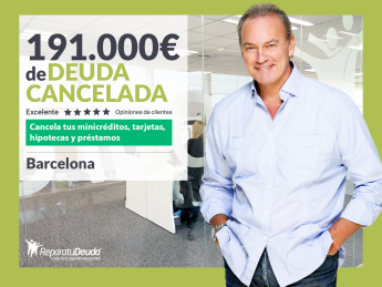 Noticias Cataluña | Repara tu Deuda cancela 191.000 euros en