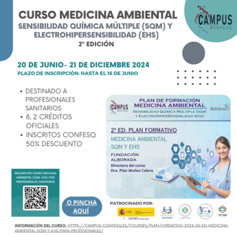 Noticias Medicina | 2º edicion Cursso Medicina Ambiental
