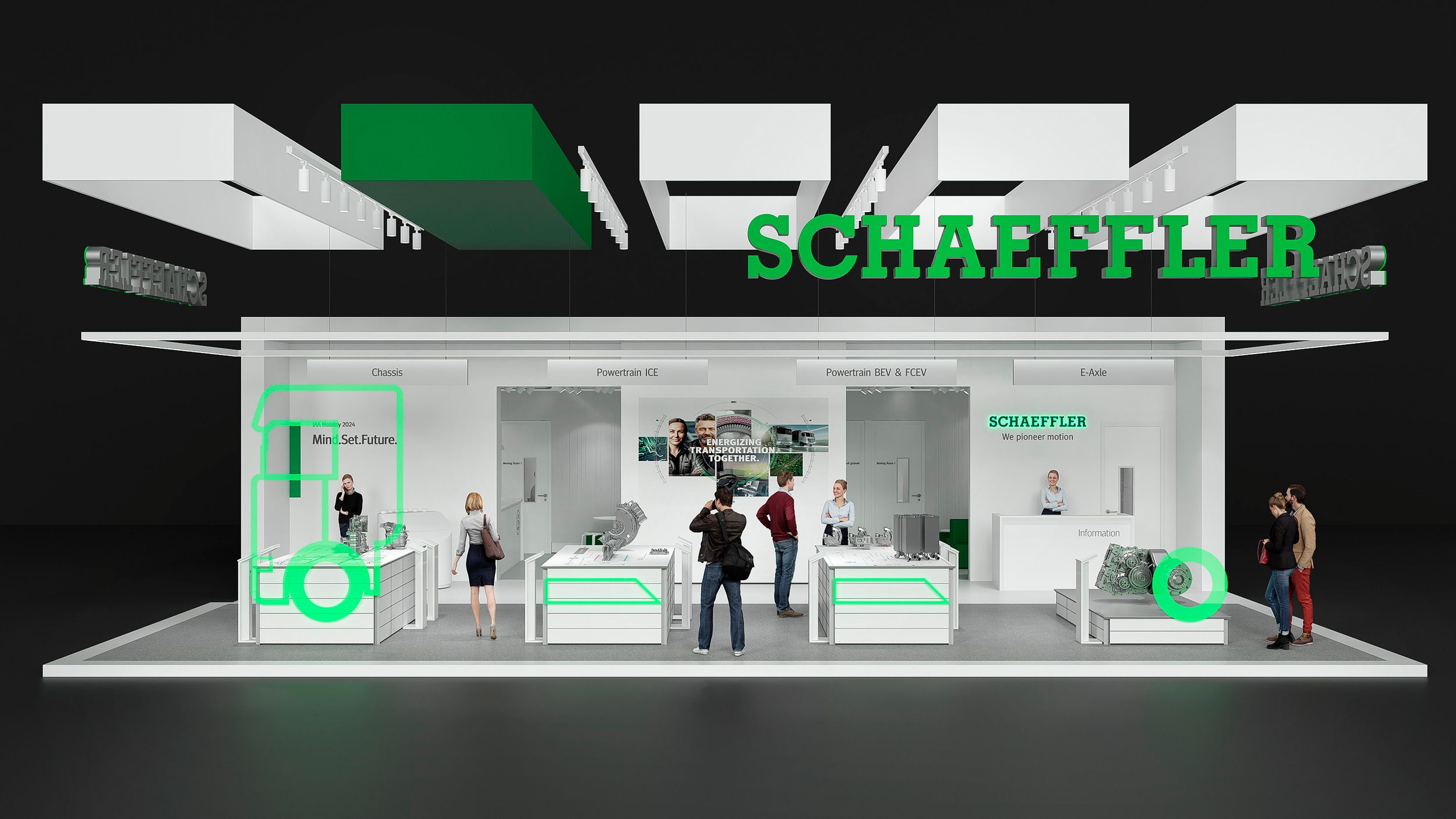 É a primeira vez que a Schaeffler participa numa grande feira comercial com produtos e soluções da Vitesco Technologies É a primeira vez que a Schaeffler participa numa grande feira comercial com produtos e soluções da Vitesco Technologies