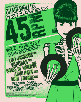 Noticias Música | Cartel 45RPM Mad Market