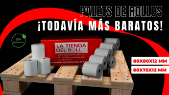 Noticias E-Commerce | Palets de Rollos ¡Todavía más baratos!