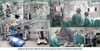 La Fundación Jiménez Díaz se convierte en el primer centro de la Comunidad de Madrid en contar con dos robots Da Vinci Xi