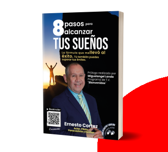 '8 Pasos para alcanzar tus sueños', el nuevo libro del polifacético Ernesto Cortez, verá la luz en enero