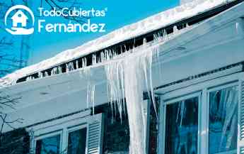 El mantenimiento de tejados en Segovia ante el temporal de frío y nieve, por Todo Cubiertas Fernández