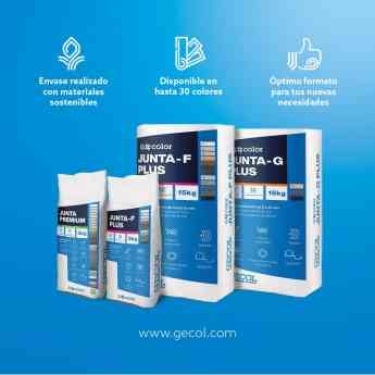 GECOL presenta el rebranding de su gama de juntas de colocación G#color