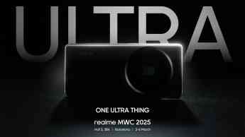 realme presentará en el MWC 2025 un teléfono con cámara con sensor ultra grande 