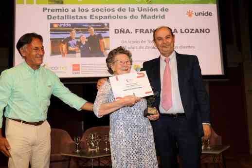 La torrelagunera Francisca Lozano, de 94 años, premio a los valores cooperativos 