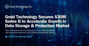 Graid Technology obtiene 30 millones de dólares Serie B para el crecimiento de almacenamiento de datos