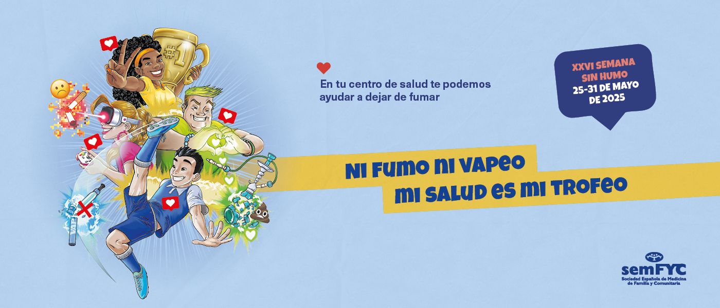 La semFYC lanza la encuesta de la Semana Sin Humo para el abandono del consumo de tabaco y otros productos