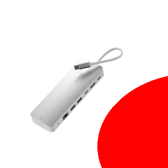 Conectividad y almacenamiento sin límite: un hub que, usando un solo puerto USB, crea hasta nueve conexiones