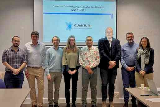 Una delegación europea visita Euskadi para conocer parte de la estrategia vasca para liderar la industria tecnológica cuántica