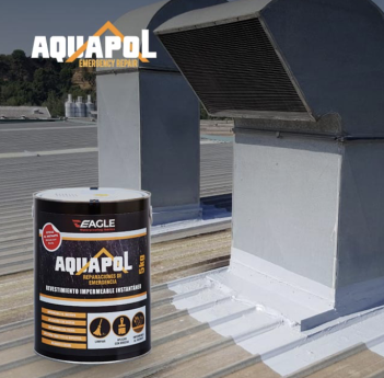AQUAPOL: la solución instantánea de Eagle Group contra goteras y filtraciones, incluso en condiciones de lluvia intensa
