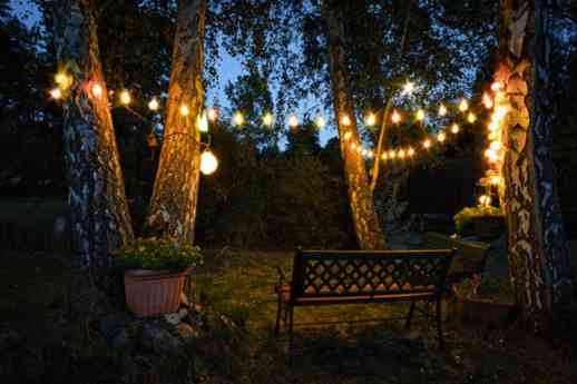 Llega el buen tiempo: 123tinta.es ofrece consejos para iluminar terrazas y jardines