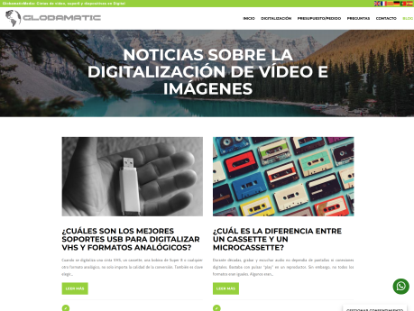 El blog de Globamatic Media supera las 300 publicaciones sobre digitalización de vídeo