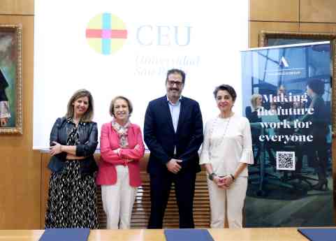 El CEU y The Adecco Group se alían para impulsar el talento y la empleabilidad de los jóvenes