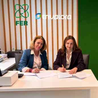 FER y ENVALORA refuerzan su acuerdo para impulsar la trazabilidad y la circularidad de los residuos de envases industriales y comerciales