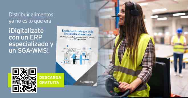Zucchetti Spain lanza una guía clave para modernizar la distribución alimentaria a través del ERP y SGA-WMS
