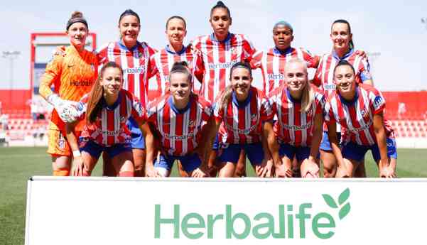 Niños de Aldeas Infantiles viven una experiencia única de la mano de Herbalife y el Atlético de Madrid Femenino  
