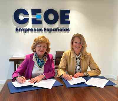 CEOE Campus y la ANDECE firman un acuerdo de colaboración para acompañar a las empresas en 2025