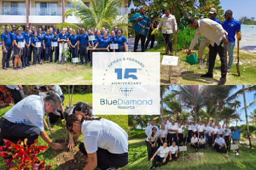 15 años de compromiso: Blue Diamond Resorts convierte un hito en una acción colectiva