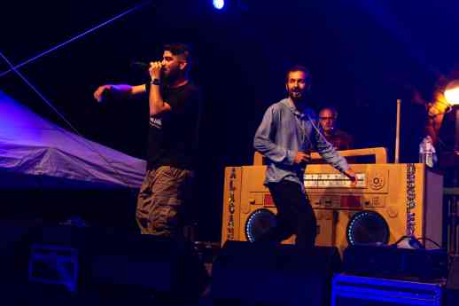 12 Carpas abrió los conciertos del festival Alacant Desperta el sábado 10 de mayo en el escenario Éter