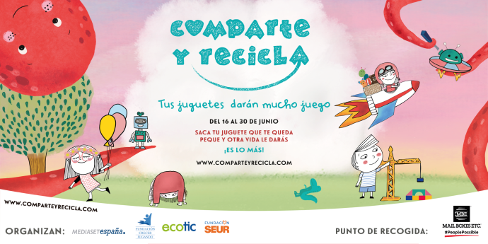 Mail Boxes Etc. refuerza su compromiso social colaborando un año más con la campaña 'Comparte y Recicla'