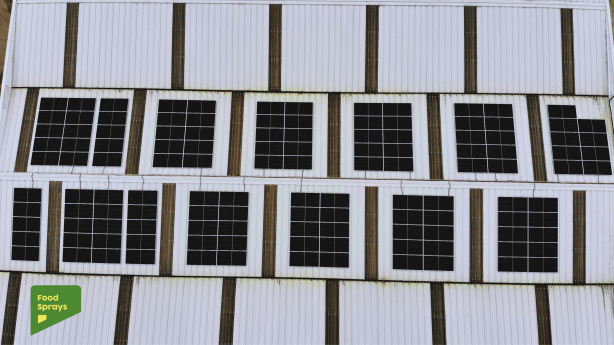 MASPV instala la nueva planta fotovoltaica de Food Aerosols en Tarragona