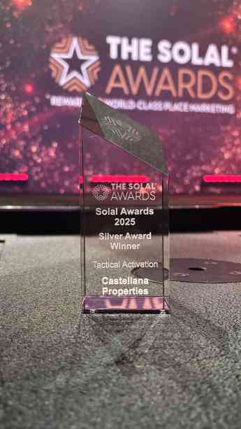 Castellana Properties premiada en los Solal Awards 2025 en la categoría Tactical Activation por 'La Fábrica de Chocolate'