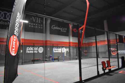 Euroindoor Alcorcón presenta la exclusiva pista 'El Lobo' de Juan Lebrón, una nueva era para el Pádel 