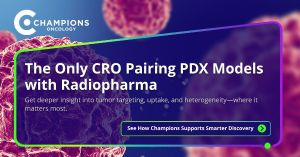 Champions Oncology lanza una plataforma de servicios radiofarmacéuticos