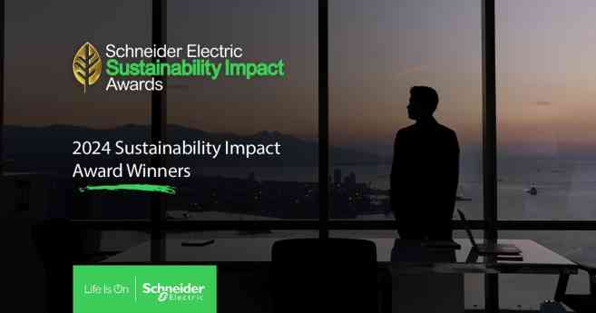 Schneider Electric anuncia los ganadores de la Tercera Edición de sus Premios Globales al Impacto en Sostenibilidad  