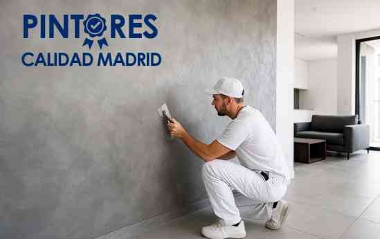 PINTORES MADRID CALIDAD: Espacios renovados con pintura decorativa, microcemento y fotomurales