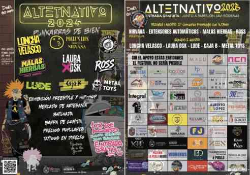 Wonexus se suma al cartel del Altetnativo Fest 2025 como patrocinador al talento independiente de la provincia