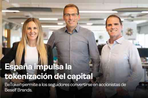 Beself Brands hace historia: 260.000 € invertidos en las primeras 8 horas de BeToken