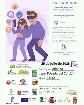 Atienza, de la mano de ADEL, también utiliza la realidad virtual contra la violencia machista