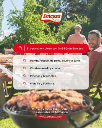 El verano empieza cuando se enciende la barbacoa con Emcesa