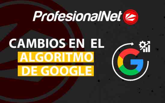 PROFESIONALNET analiza los recientes cambios en el algoritmo de Google y cómo adaptarse sin perder posicionamiento y afectar el SEO
