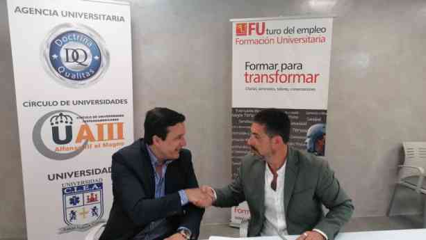 Formación Universitaria y DQ Agencia Universitaria renuevan su convenio de colaboración