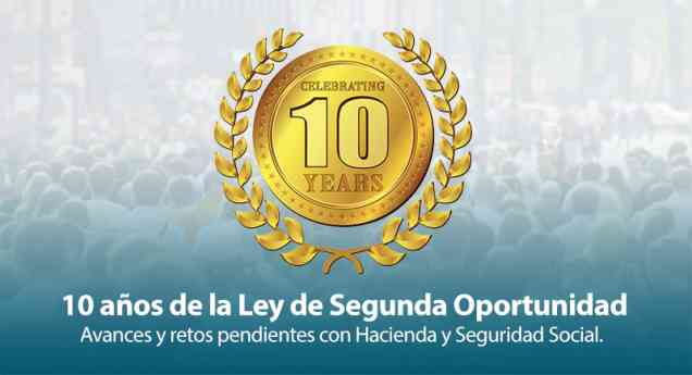 10 años de la Ley de la Segunda Oportunidad: avances y retos pendientes con Hacienda y Seguridad Social