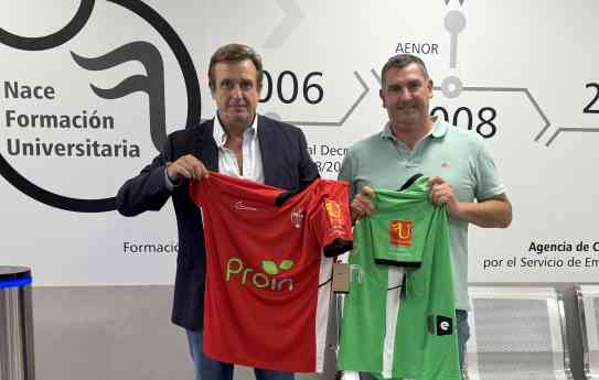 Formación Universitaria se convierte en patrocinador oficial del BM Proin Sevilla