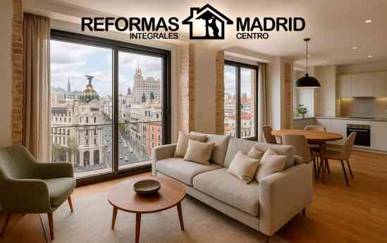 Reformas Integrales Madrid Centro, transforma hogares con soluciones modernas y sostenibles