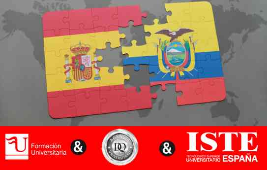 El Grupo Educativo FU, DQ Agencia Universitaria Internacional y el Instituto Superior Tecnológico España se unen para fortalecer la educación superior internacional