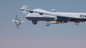 GA-ASI y AeroVironment completan el primer lanzamiento aéreo del Switchblade 600 desde un UAS MQ-9A
