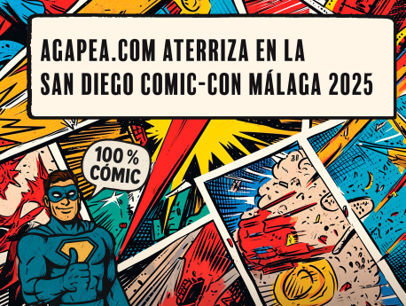 Agapea.com aterriza en la San Diego Comic-Con Málaga 2025 con las firmas de Rodrigo Cortés o Xavier Bonet