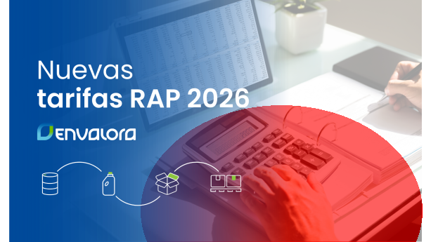 ENVALORA reduce sus tarifas RAP para 2026 