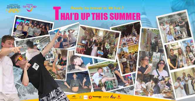 La campaña "Thai’d Up This Summer" de TAT despierta el deseo de viajar con profundidad cultural