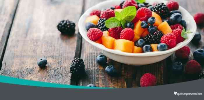 Quirón Prevención comparte cinco claves para retomar los buenos hábitos alimenticios después del verano